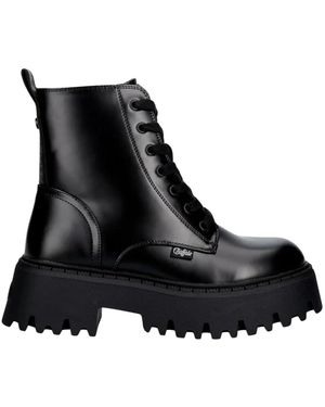 Buffalo Aspen Schnürstiefel - Schwarz