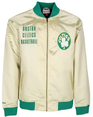 Mitchell & Ness Bomber Jackets - Green
