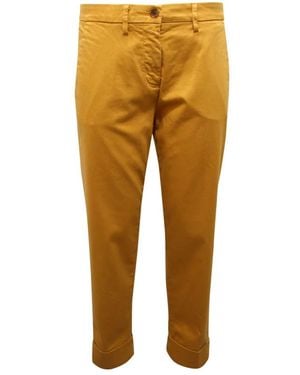 Mason's Cropped Trousers - Amarillo