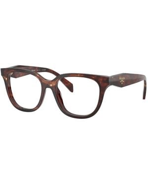 Prada Pr C11V Optisch Montuur - Bruin