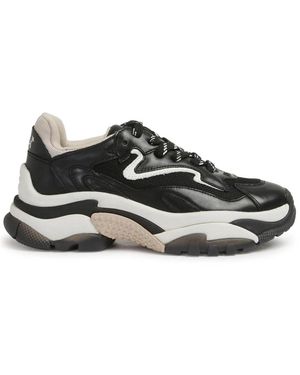 Ash Schoenen ,Veelkleurig ,Leer Zwarte Sneakers Voor Vrouwen