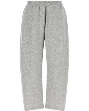 Brunello Cucinelli Broeken ,Grijs ,Katoen Sportieve Broek