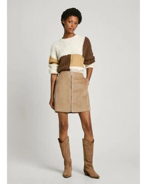 Pepe Jeans Short Skirts - Blanco