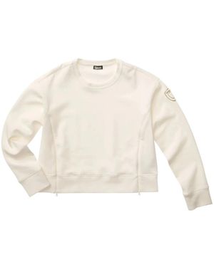 Blauer Hoodies & Sweatvesten ,Wit ,Katoen Arcadia Sweatshirt