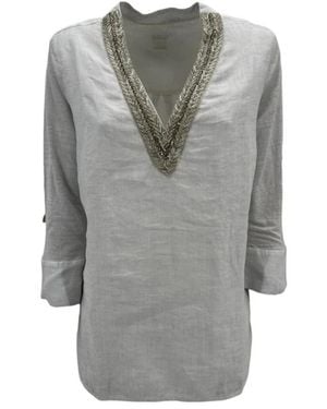 120% Lino Tunics - Grey