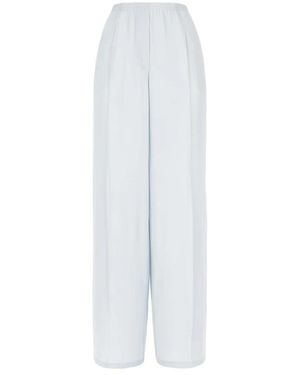 Jucca Wide Trousers - Blanco