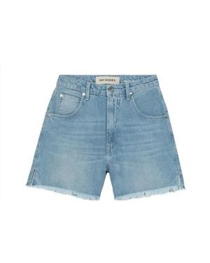 Roy Rogers Denim Shorts - Blu