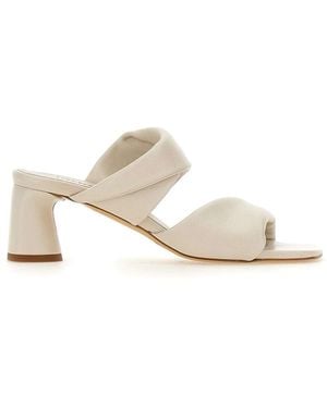Halmanera Dally Riemchensandalen Mit Gefalteten Riemen - Weiß