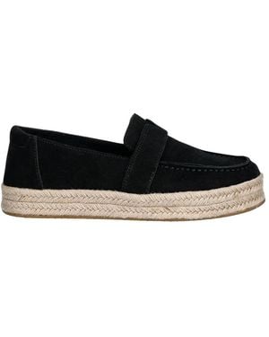 TOMS Blakely Loafer Espadrille - Schwarz