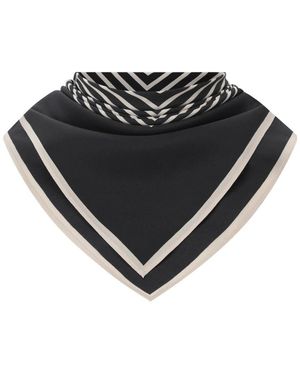 TOTEME Silk Scarves - Black