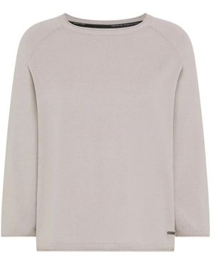 Rrd Truien & Vesten ,Maxell Ronde Knit - Grijs