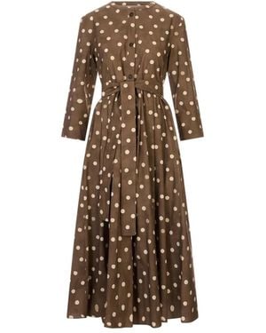 Max Mara Pesche Shirt Dress - Bruin