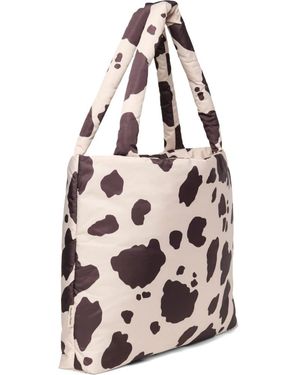 Studio Noos Tassen ,Veelkleurig ,Polyester Puffy Mom Bag Shopper - Roze