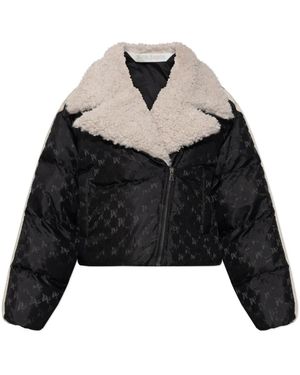 Palm Angels Winter Jackets - Nero