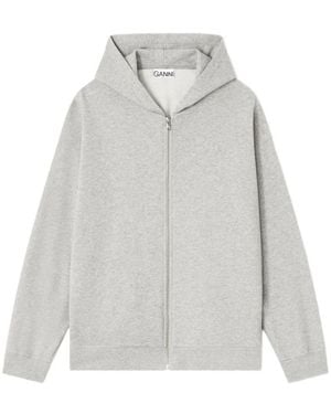 Ganni Zip-Throughs - Grey