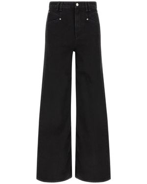 Isabel Marant Wide Jeans - Negro