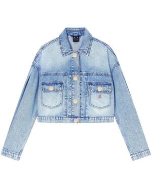 ARMANI EXCHANGE Denim Jackets - Blue