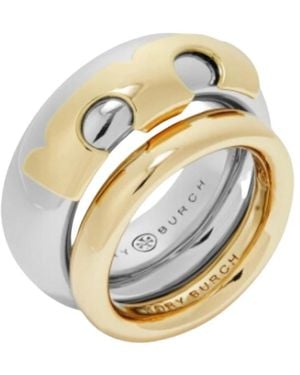 Tory Burch Rings - Metálico