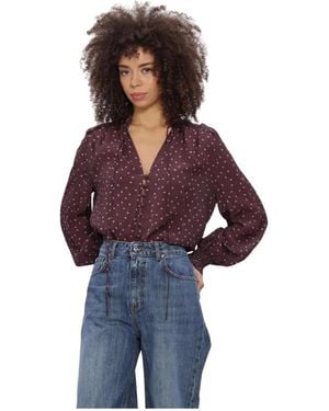 Silvian Heach Blouse Orinta - Paars