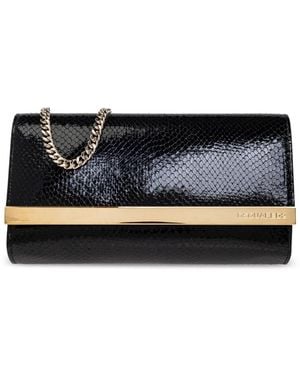 DSquared² Leder Clutch - Schwarz