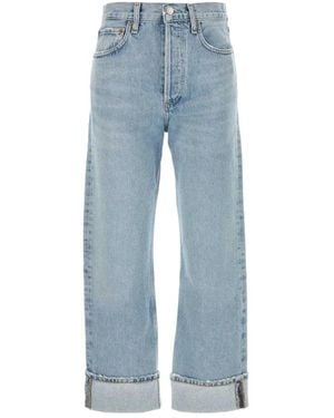 Agolde Straight Jeans - Blue
