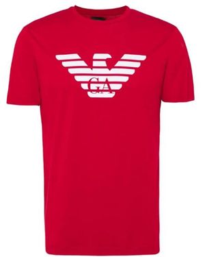 Emporio Armani T-Shirts - Red