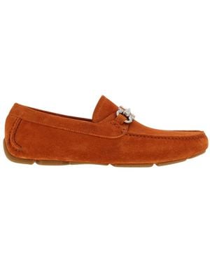 Ferragamo Parigi Driving Loafers - Braun
