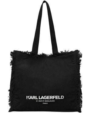 KARL LAGERFELD Tote Bags - Negro