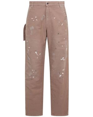 DARKPARK Straight Trousers - Brown