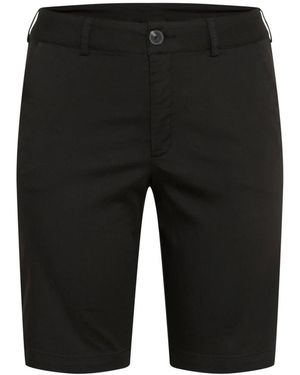 Kaffe Korte Broeken ,Zwart ,Hoge Taille City Shorts Zwart Diep