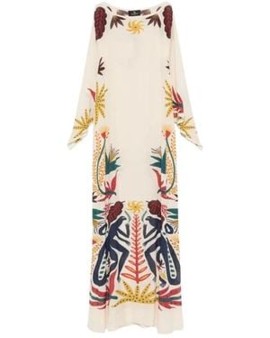 Etro Maxi Dresses - Blanco
