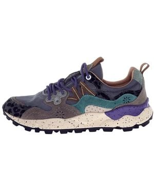 Flower Mountain Schoenen ,Veelkleurig ,Nylon Yamano 3 Uni Sneakers - Blauw