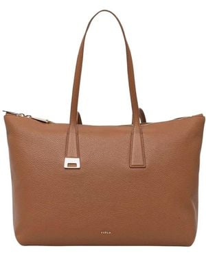 Furla Tassen ,Bruin ,Leer Olivia L Tote