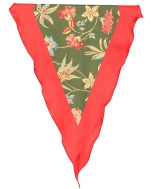 Fay Silky Scarves - Red