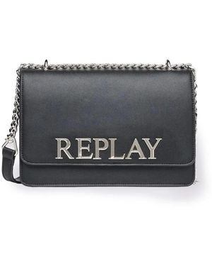 Replay Shoulder Bags - Nero