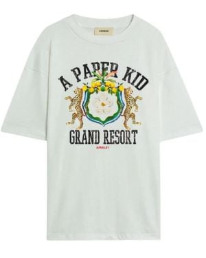 A PAPER KID T-Shirts - Grey