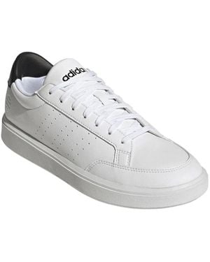 adidas Fitness ,Wit ,Leer Nova Court Lifestyle Vegan Schoenen