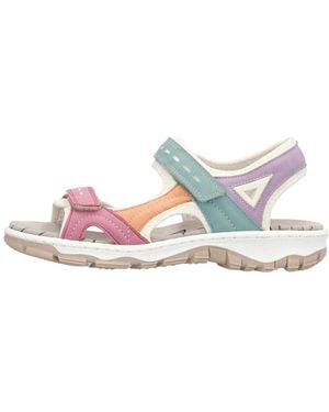 Rieker Flache Sandalen - Blau