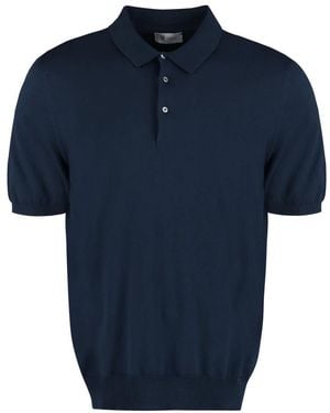 THE (Alphabet) Polo Shirts - Blue