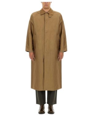 sunflower Single-Breasted Coats - Natural
