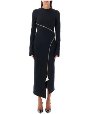The Attico Midi Dresses - Blue