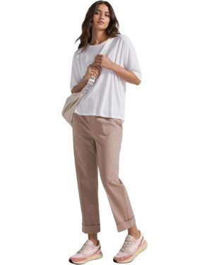 Deha Cropped Pants - White