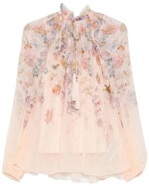 Zimmermann Overhemden ,Veelkleurig ,Handbags - Roze