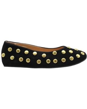 Babouche Manisa Ballerina - Schwarz