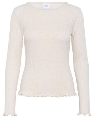 Saint Tropez Grusz Blouse - Wit