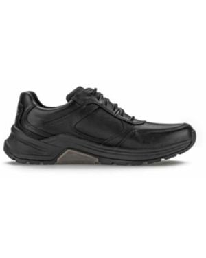 Gabor Herren Einfarbiger Sneaker Bequeme Passform - Schwarz