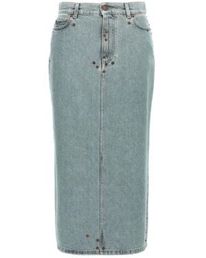 Moschino Denim Skirts - Verde