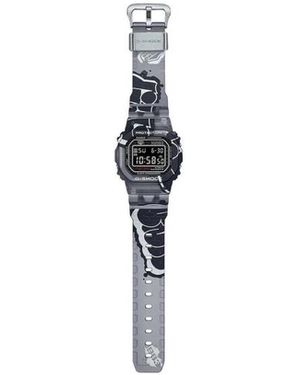 G-Shock Grijze Hars Kwarts Digitaal Horloge - Wit