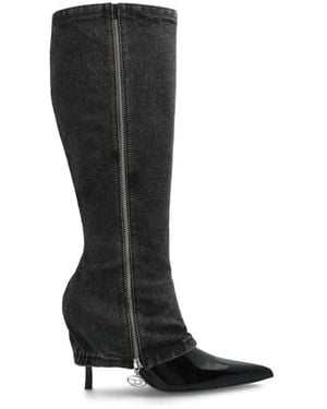 DIESEL Heeled Boots - Black