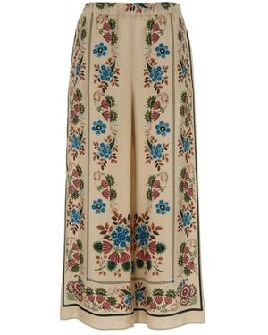 Weekend by Maxmara Wide Trousers - Natural